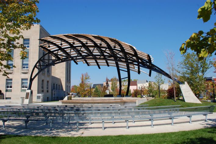 Court House Park – Performance Stage, Goderich, ON